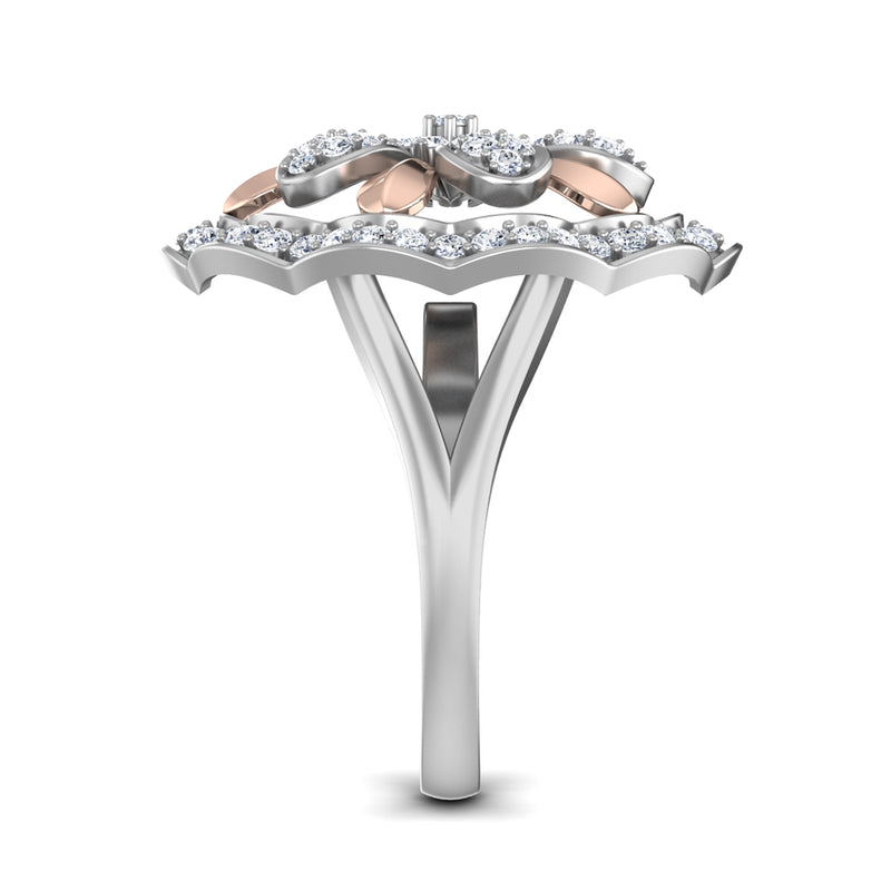 women's ring in rose gold