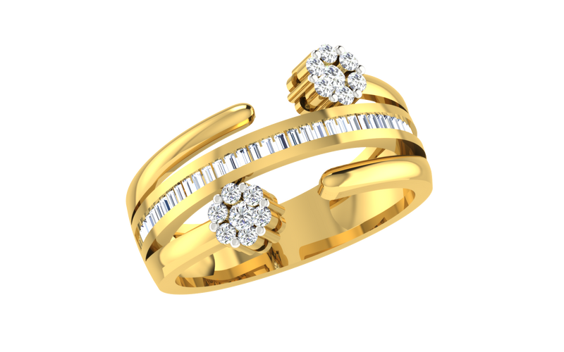 women's ring in gold