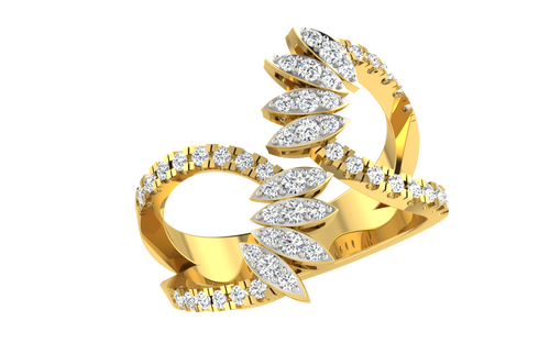 women's ring in gold