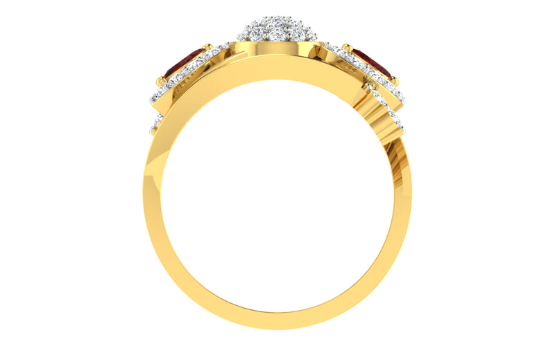 women's ring in gold