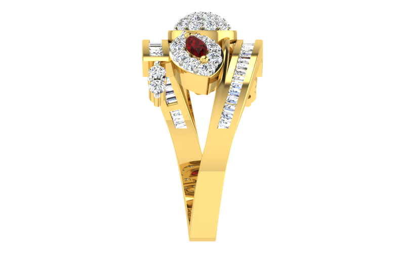 women's ring in gold