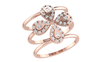 women's ring in rose gold
