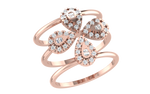 women's ring in rose gold