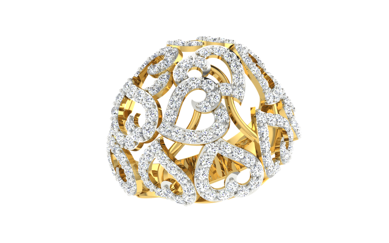 women's ring in gold