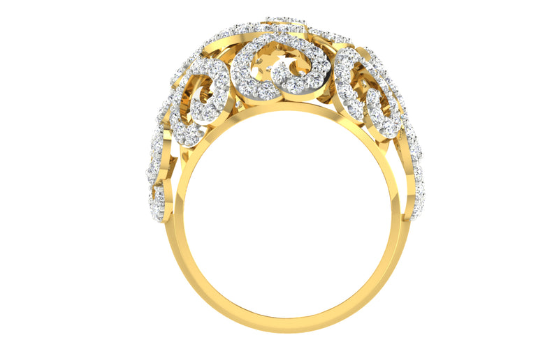 women's ring in gold