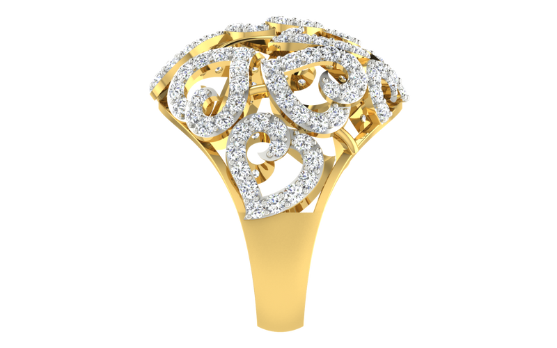 women's ring in gold