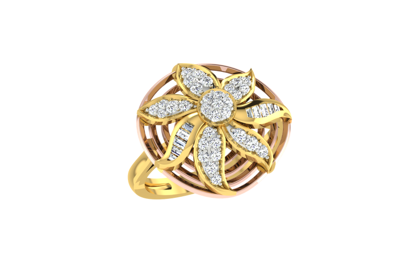 women's ring in gold