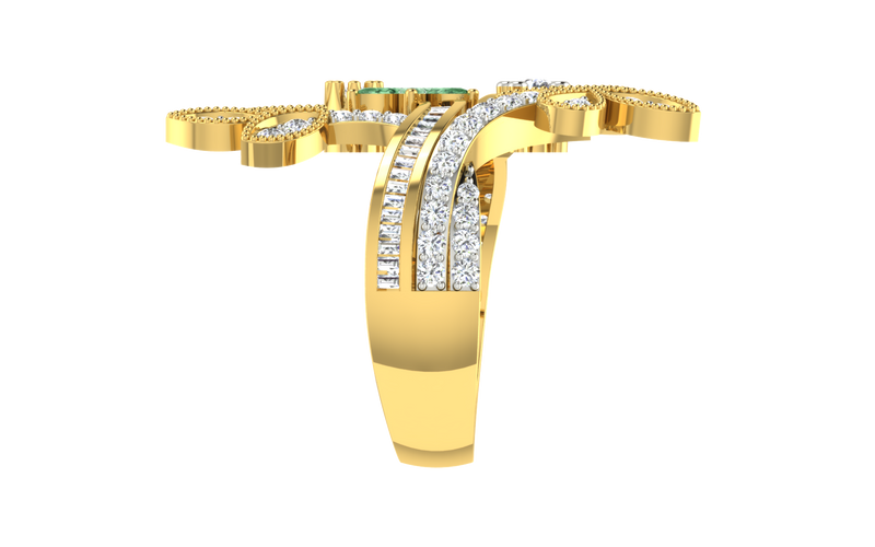 women's ring in gold