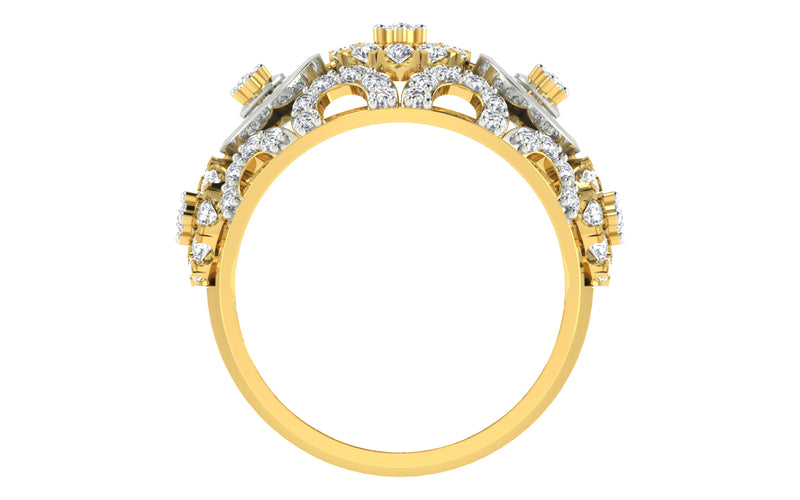 women's ring in gold