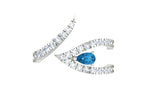 The Blue Royal Diamond Open Ring