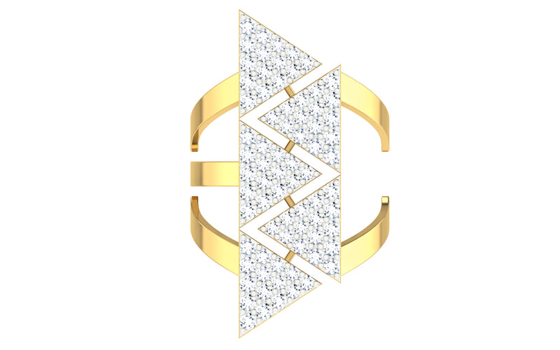 The Triangle Sequence Diamond Ring