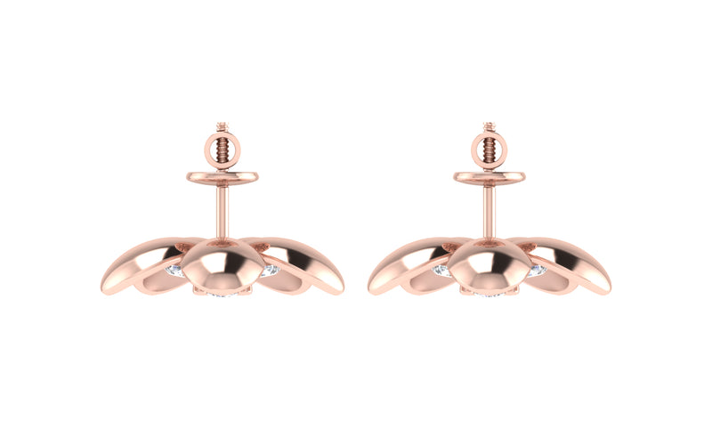 The Floral Diamond Earrings