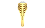men's ring in gold and diamond
