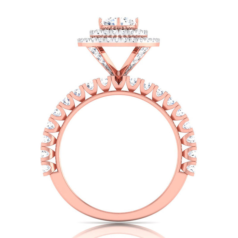 women's ring in rose gold