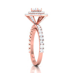 women's ring in rose gold