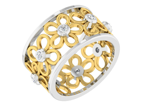 women's ring in rose gold