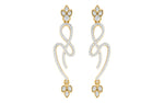 women's drop earrings in gold