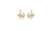 women's drop earrings in gold