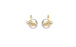 women's drop earrings in gold