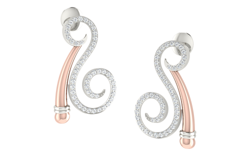 women's drop diamond earrings