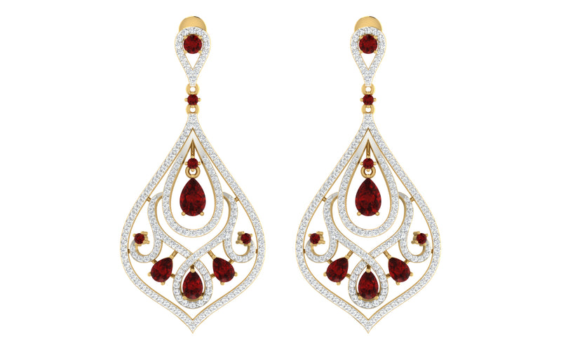 The Sultana Diamond Earrings