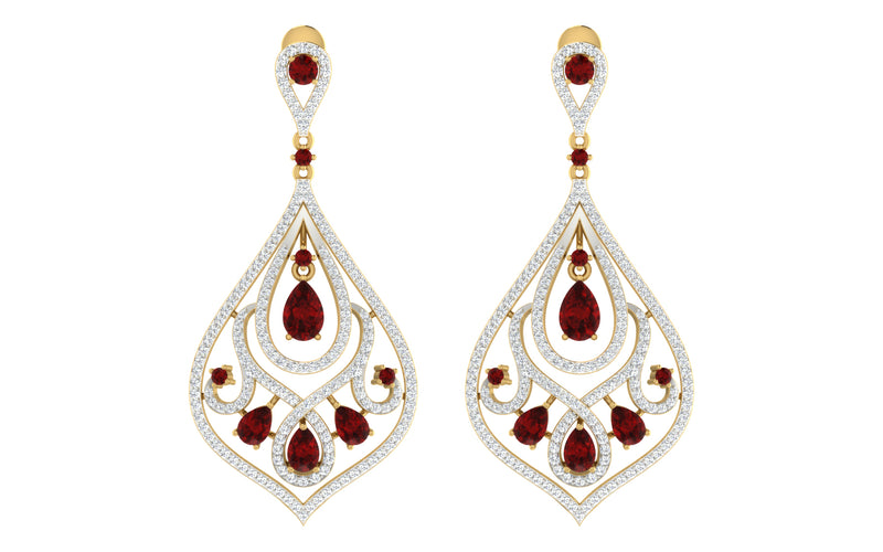 The Sultana Diamond Earrings