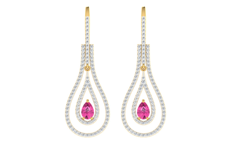 The Damen Diamond Earrings