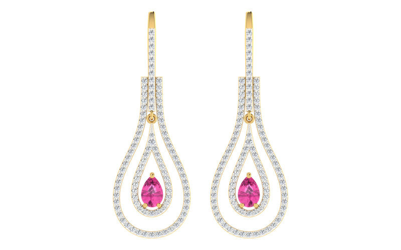 The Damen Diamond Earrings