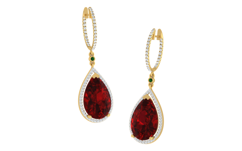 The Mazarine Diamond Earrings