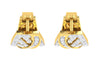 The Crinkle Stud Earrings