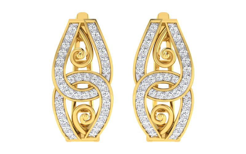 The Ariyana Diamond Earrings