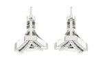 The Estilleta Diamond Earrings