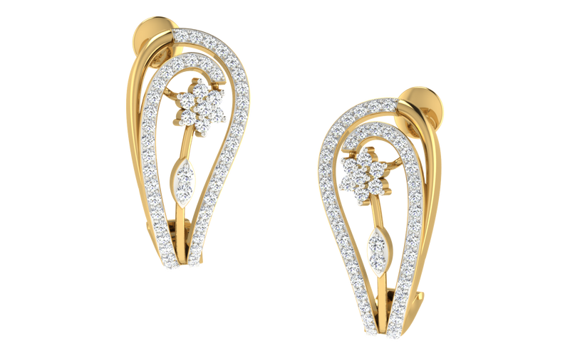 The Astere Diamond Earrings
