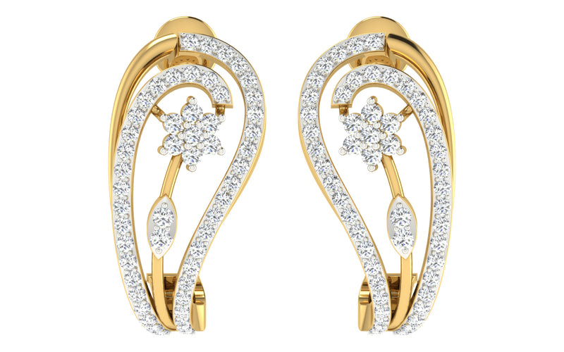 The Astere Diamond Earrings