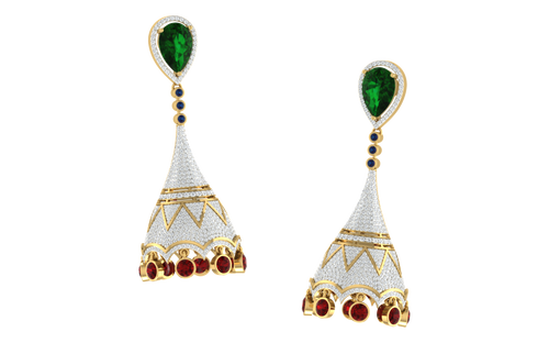 The Cellan Diamond Earrings