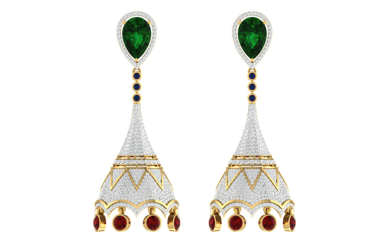 The Cellan Diamond Earrings