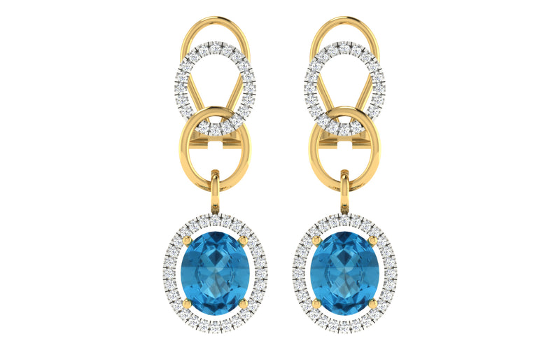 The Brenna Diamond Earrings