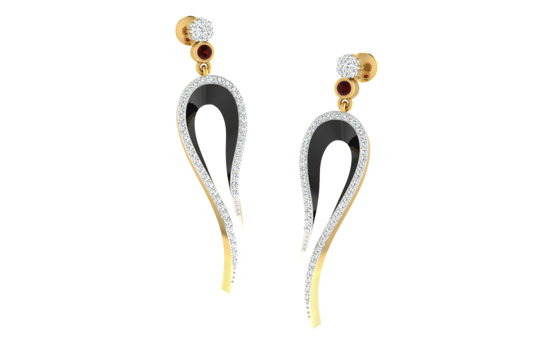 The Toucan Drop Earrings
