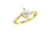 women's ring in gold