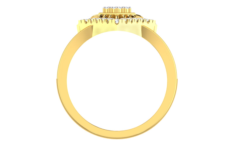 women's ring in gold