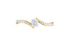 women's ring in gold