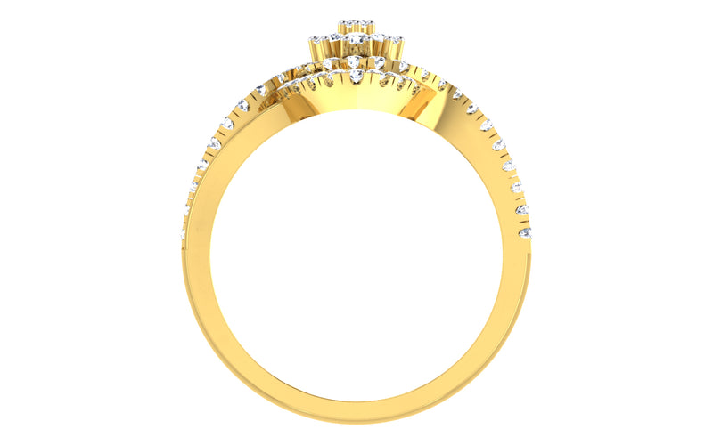 women's ring in gold