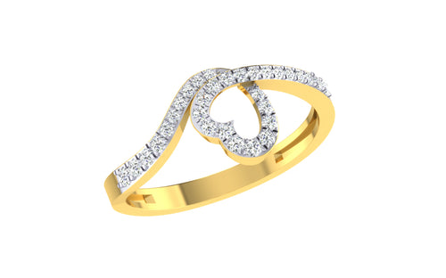 women's ring in rose gold