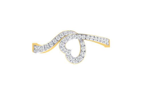 women's ring in rose gold