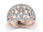 women's ring in rose gold