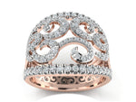 women's ring in rose gold