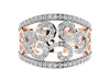 women's ring in rose gold