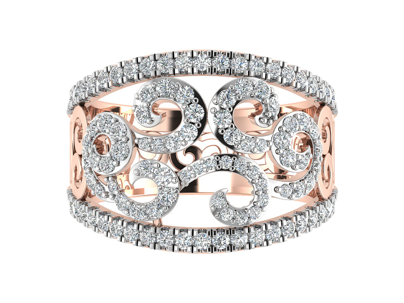 women's ring in rose gold