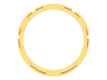 men's ring in gold and diamond