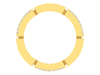 gold and diamond couple bands